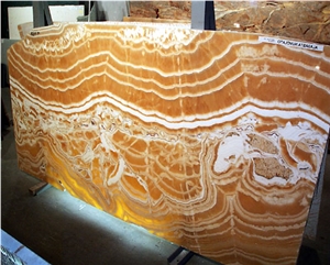 Gold Alabaster Slab