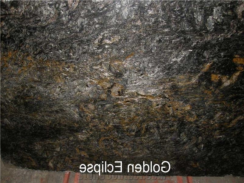 Golden Eclipse Granite Slab