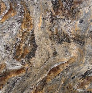 Golden Eclipse Granite Tile