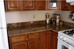 Golden Fantasy Granite Finished Product