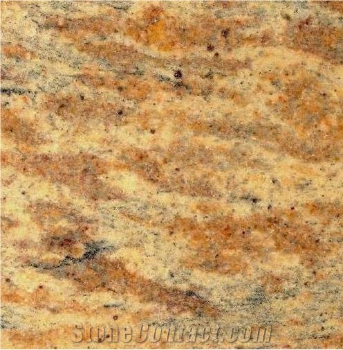 Golden Fantasy Granite Tile
