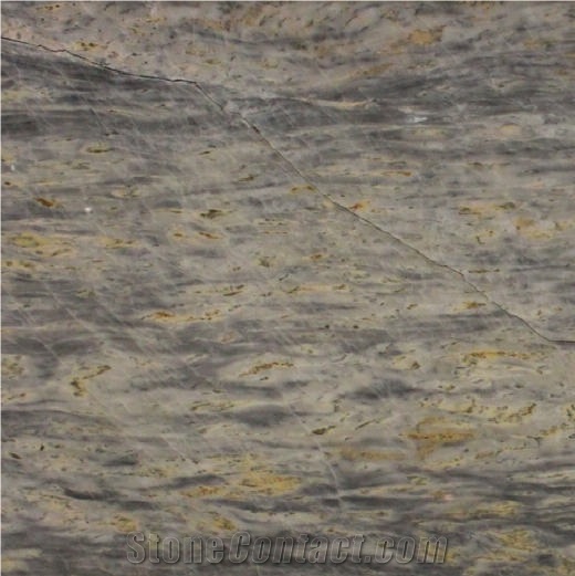 Golden Grey Blue Marble Tile