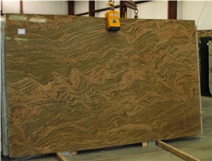 Golden Juparana Granite Slab