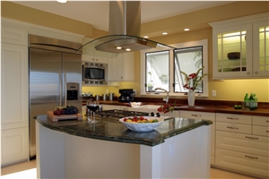 Golden Lightning Granite Finished Product