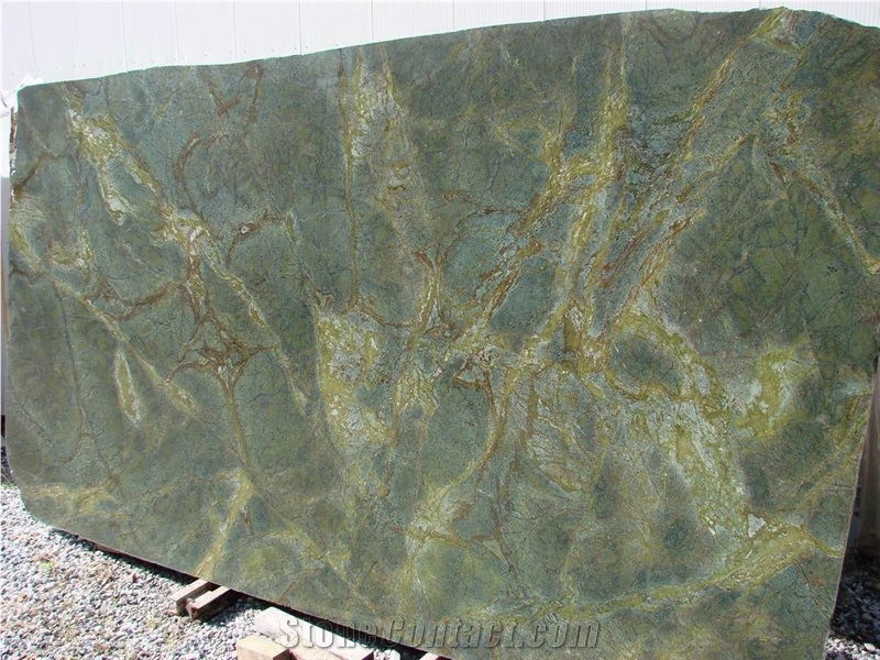 Golden Lightning Granite Slab