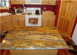 Golden Noir Granite Finished Product