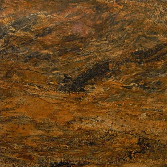 Golden Noir Granite Tile
