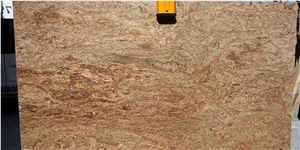 Golden Oak Granite Slab