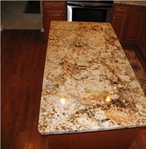 Golden Odyssey Granite Finished Product