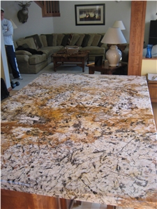 Golden Queen Granite Finished Product
