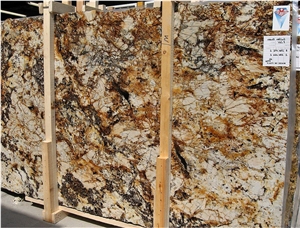 Golden Queen Granite Slab