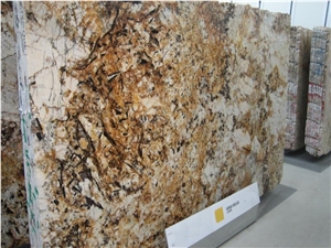 Golden Queen Granite Slab