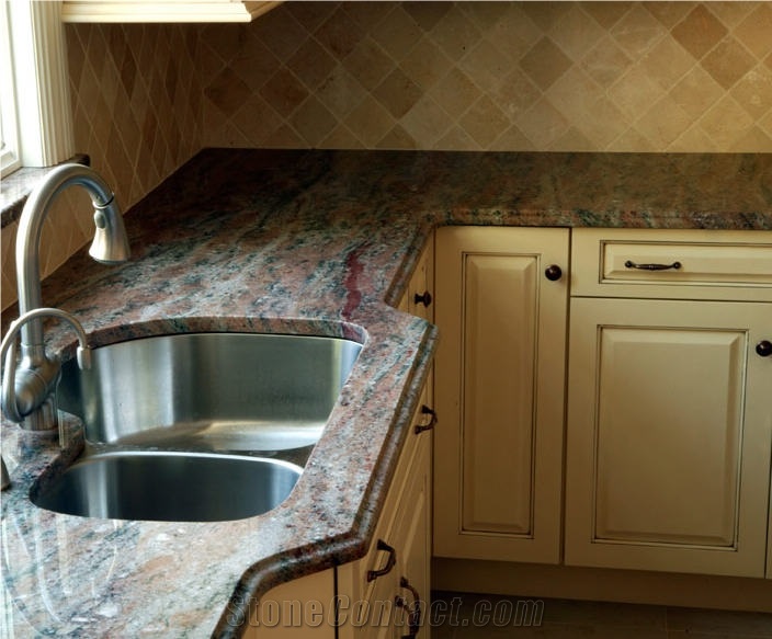 Golden Rock Granite Finished Product