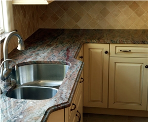 Golden Rock Granite Finished Product