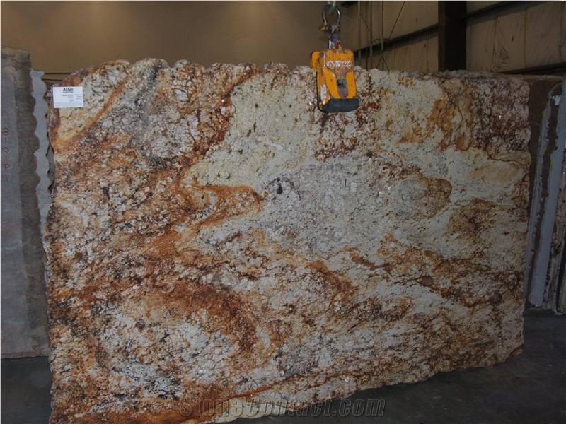 Golden Rustic Granite Slab