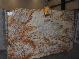 Golden Rustic Granite Slab