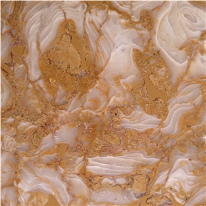 Golden Shell Marble