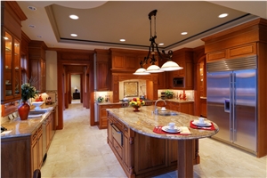 Golden Silver Granite Finished Product