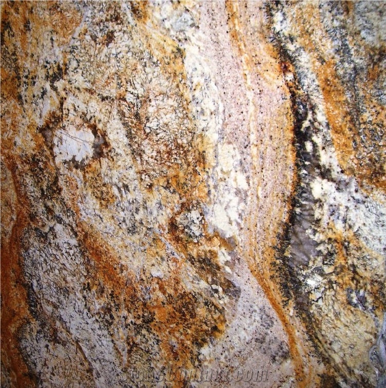 Golden Silver Granite Tile