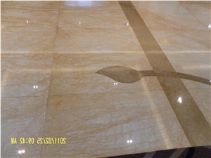 Golden Spider Marble Finished Product
