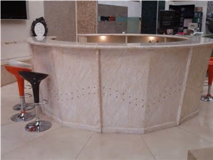Golden Spider Marble Finished Product