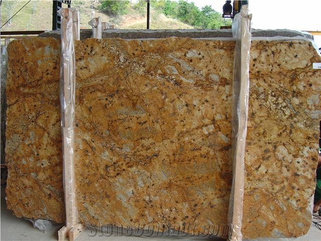 Golden Star Granite Slab