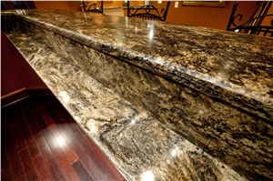 Golden Thunder Granite Finished Product