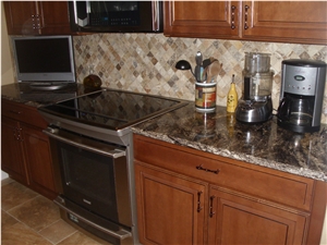 Golden Thunder Granite Finished Product