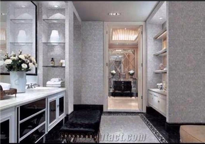 Gray Flower Marble Finished Product