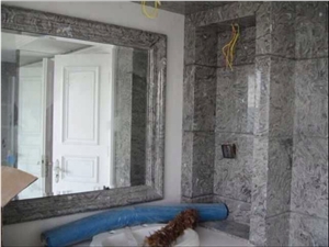 Gray Flower Marble Finished Product