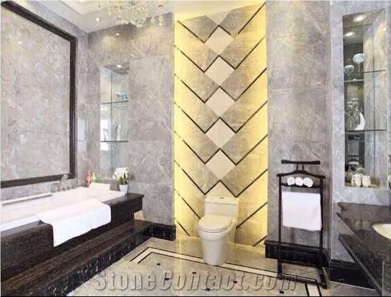 Gray Flower Marble Finished Product