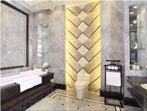 Gray Flower Marble Finished Product