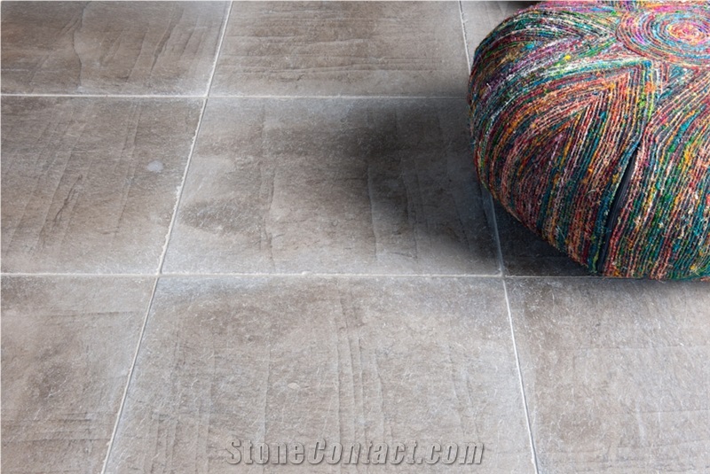 Grey Foussana Limestone Finished Product