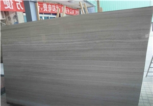 Grey Wood Grain Marble Slab