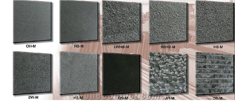 Hainan Grey Basalt Finished Product
