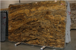 Hurricane Gold Granite Slab
