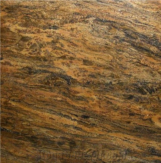 Hurricane Gold Granite Tile