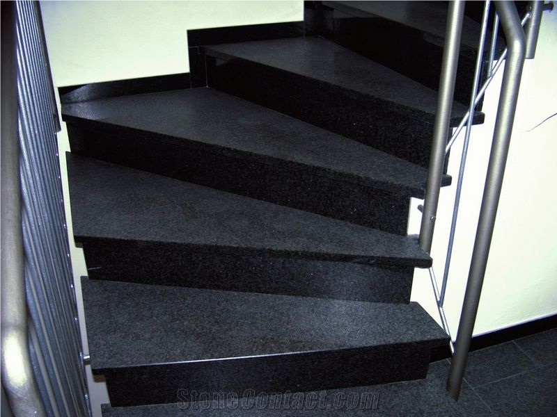 Impala Black Granite Finished Product