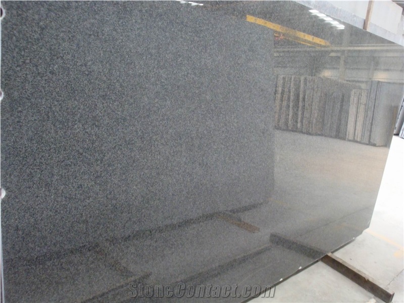Impala Black Granite Slab