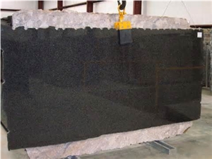 Impala Black Granite Slab