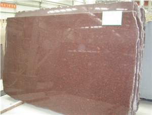 Imperial Red Granite Slab