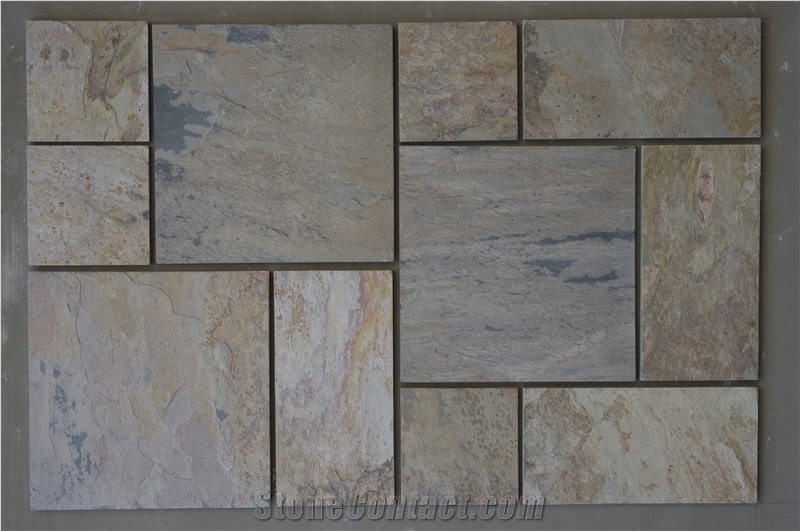Indian Autumn Slate Finished Product