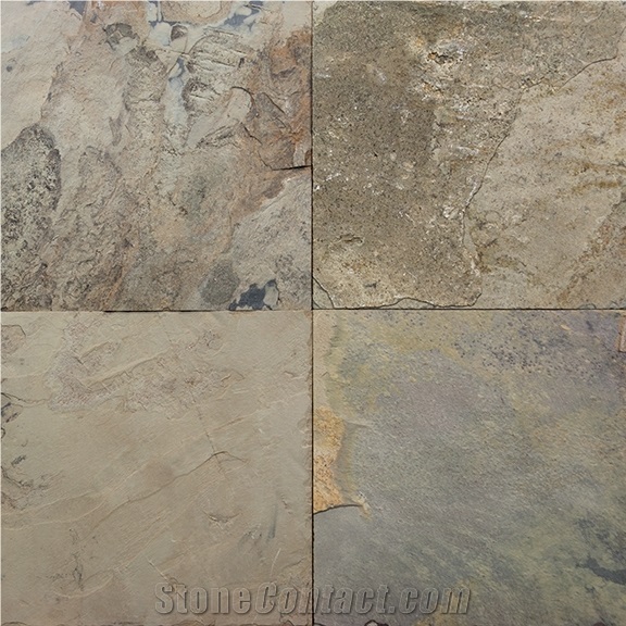Indian Autumn Slate Finished Product