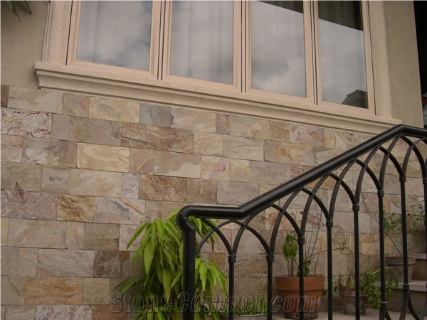 Indian Autumn Slate Finished Product