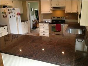 Indian Dakota Mahogany Granite Finished Product