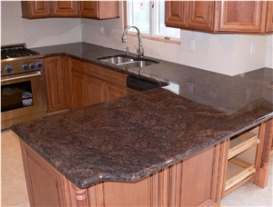 Indian Dakota Mahogany Granite Finished Product