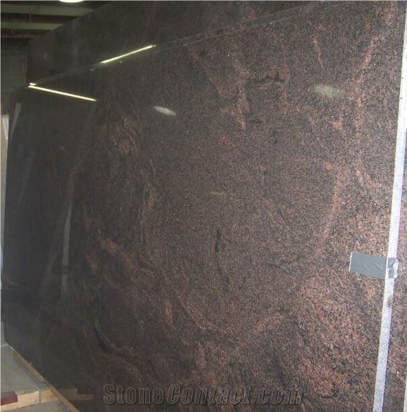 Indian Dakota Mahogany Granite Slab