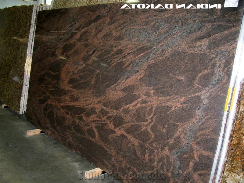 Indian Dakota Mahogany Granite Slab