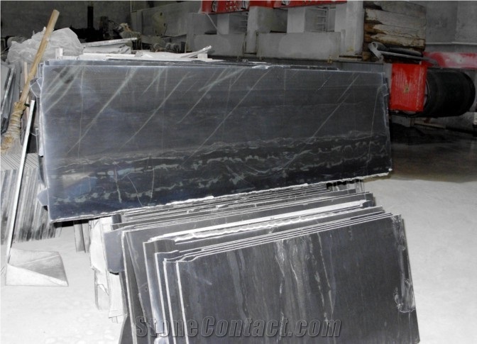 Ink Jade Marble Slab