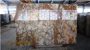 Iran Green Onyx Slab